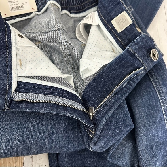 Eleventy Womens High Rise Straight Leg Blue Denim Wash Size US 2 - Picture 12 of 14